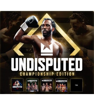 Undisputed Championship Edition Xbox Series X|S Xbox Series X|S Key EUROPE